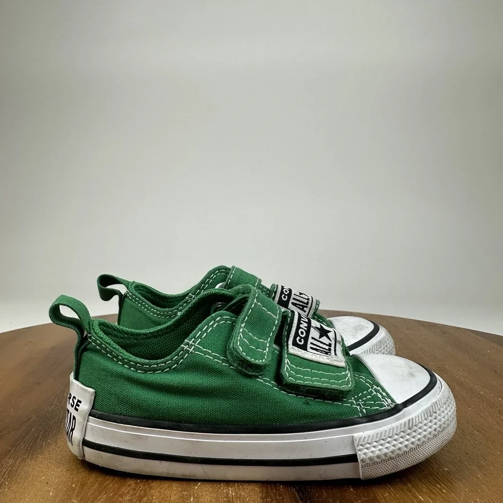 Little Kids Converse Chuck Taylor All Star Easy On Green Low Sneakers Size 6 C